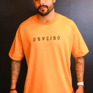 Camiseta Over Abóbora