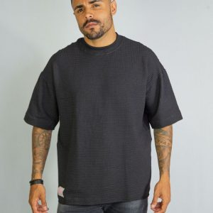Camiseta Over Black Colmeia