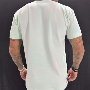 CAMISETA VERDE GLITTER ESTONADA